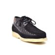 British Walkers Knicks Croc Men s Black Crocodile Leather and Suede Online Hot Sale