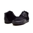 British Walkers Birmingham Bally Style Men s Black Suede and Leather High Tops Hot on Sale