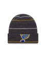 ST. LOUIS BLUES NEW ERA STRIPED KNIT - CHARCOAL Discount