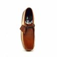 British Walkers Walker 100 Wallabee Boots Men s Cognac and Gold Leather For Sale