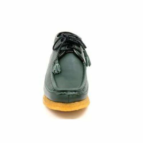 British Walkers Knicks Men s Green Leather Fashion