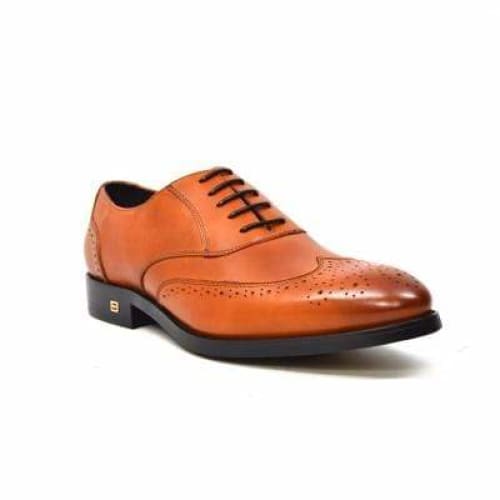 British Walkers Adam Men s Cognac Leather Loafers For Cheap