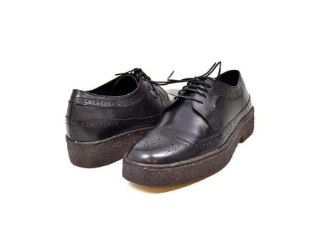 British Walkers Playboy Original Wingtips Men s Leather Low Top Oxfords For Discount