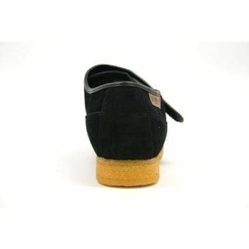 British Walkers Royal Old School Men s Black Leather and Suede Slip Ons For Cheap