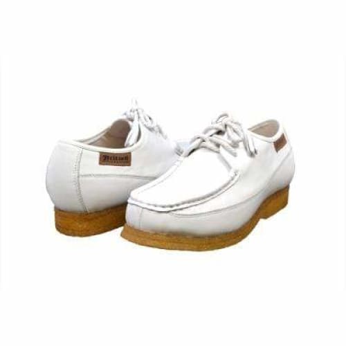 British Walkers Crown Men s White Leather Online