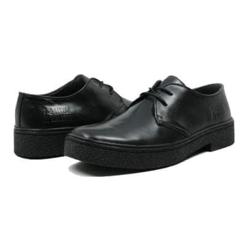 British Walkers Playboy Classic Low Cut Men s Black Leather Oxfords Online