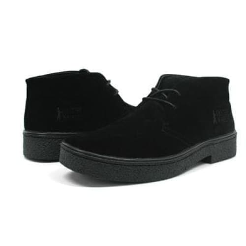 British Walkers Playboy Men s Black Suede Online Sale