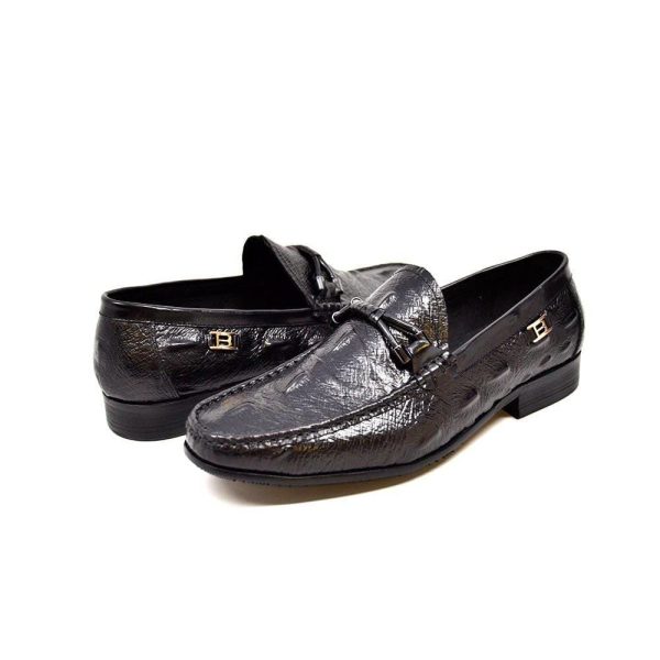 British Walkers Leon Men s Leather Slip On Loafers For Discount