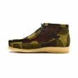 British Walkers Wallabee Boots Men s Walker 100 Green Camo Leather and Suede High Tops Discount