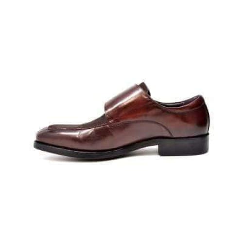 British Walkers Master Men s Brown Leather Velcro Loafers For Sale