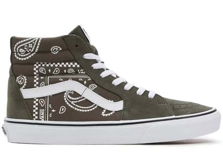 Vans Peace Paisley Sk8-Hi Men s Grape Leaf Shoes JMJB0F Fashion