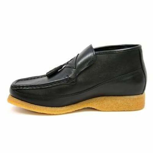 British Walkers Classic Men s Black Leather Slip On Fashion