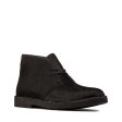 Clarks Originals Desert Boots Women s Black Suede 26162532 For Cheap