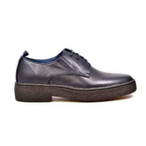 British Walkers Playboy Original Men s Navy Blue Leather Low Top Oxfords Online