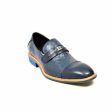 British Walkers Dolche Men s Navy Blue Leather Loafers For Cheap