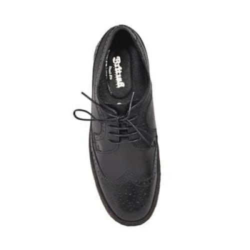 British Walkers Wingtip Oxfords Men s Black Leather Low Tops Fashion