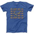 ST. LOUIS BLUES SERIES SIX REPEAT BLEED BLUE- ROYAL on Sale