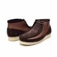 British Walkers Walker 100 Wallabee Boots Men s Brown Leather and Suede For Cheap