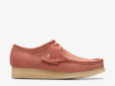 [26176547] Mens CLARKS WALLABEE - TERRACOTTA SDE For Discount