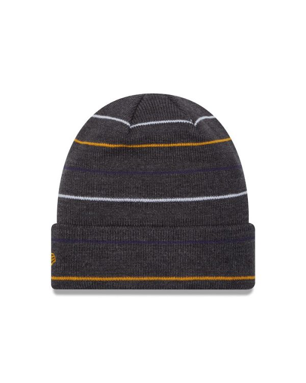 ST. LOUIS BLUES NEW ERA STRIPED KNIT - CHARCOAL Discount