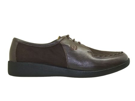 Johnny Famous Bally Style Delancey Men s Cafe Brown Leather Low Tops on Sale