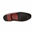 British Walkers Capitan Men s Bordeaux Red Leather Loafers Online Sale