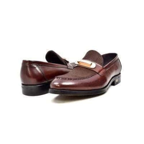 British Walkers Boss Men s Brown Leather Loafers For Cheap