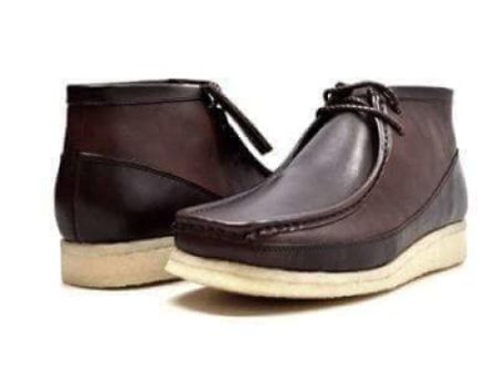 British Walkers Walker 100 Wallabee Boots Men s Brown Suede and Leather Online Hot Sale