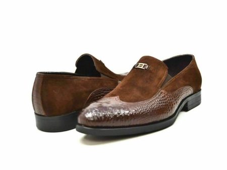 British Walkers Shiraz Men s Brown Leather Loafers Online Hot Sale