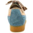 British Walkers Crown Men s Powder Blue and Beige Suede Crepe Sole Low Top Shoes Sale