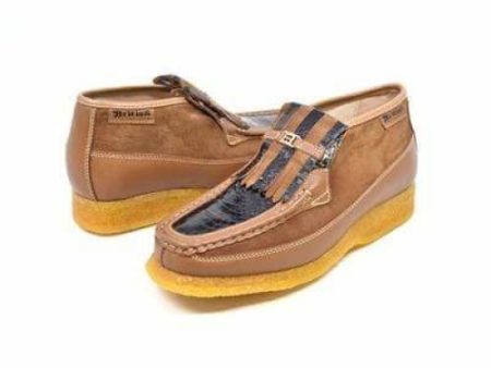 British Walkers Apollo 2 Men s Tan Snake Skin Sale