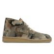 Clarks Originals Desert Coal Boots Men s Off White Camo Suede 26160187 Discount