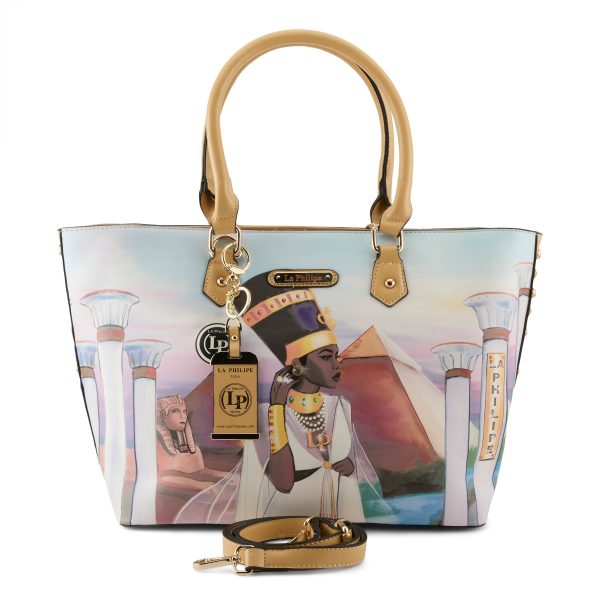 LA PHILIPE LP1021-1 EGYPTIAN PARADISE HANDBAG-TOTE Hot on Sale