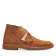 Clarks Originals Desert Boots Men s Ginger Hairy Suede 26168531 Hot on Sale