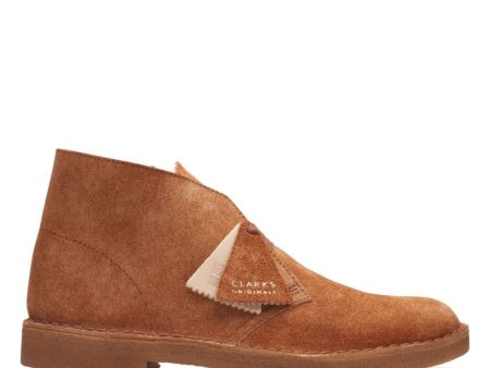 Clarks Originals Desert Boots Men s Ginger Hairy Suede 26168531 Hot on Sale