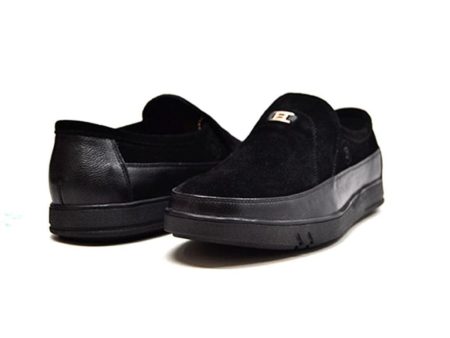 British Walkers Canterbury Men s Black Suede Loafers Online