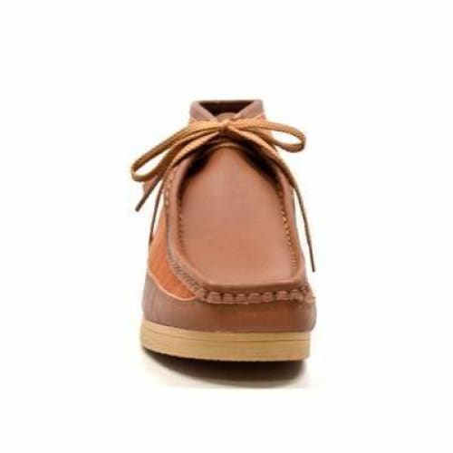 British Walkers New Castle Wallabee Boots Men s Tan Leather For Sale