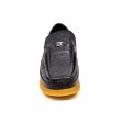 British Walkers Harlem Men s Black Leather Crepe Sole Slip On Shoes Supply