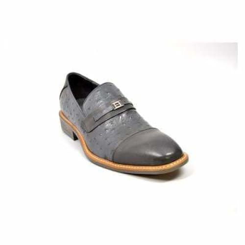 British Walkers Dolche Men s Gray Leather Loafers Sale