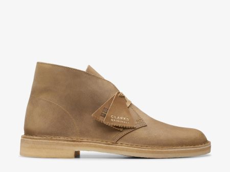 [26174057] Mens CLARKS DESERT BOOT - MAPLE LEATHER Cheap