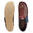 Clarks Originals Wallabee Boots Men s Brick Red Paisley Suede 26168826 Cheap