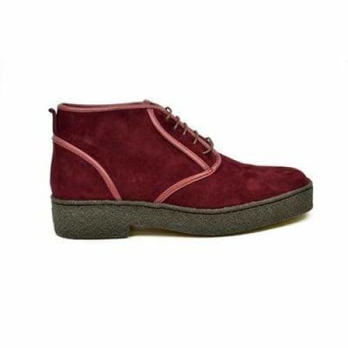 British Walkers Playboy Kaydence Men s Burgundy Suede Online now