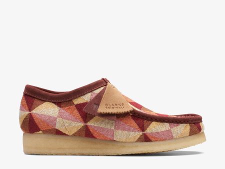 [26172248] Mens CLARKS WALLABEE - YELLOW MULTI TXT Hot on Sale