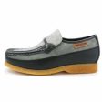 British Walkers Power Men s Grey and Black Suede Old School Slip On Online now