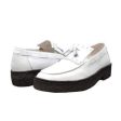 British Walkers Playboy Cruise Men s White Leather Slip On on Sale