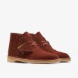 [26174504] Mens CLARKS DESERT BOOT - RUST BROWN SUEDE For Cheap