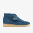 [26174050] Mens CLARKS WALLABEE BOOT - DEEP BLUE Cheap