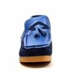 British Walkers Classic Men s Blue Leather and Suede Slip On Supply