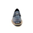 British Walkers Dolche Men s Navy Blue Leather Loafers For Cheap