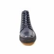 British Walkers Extreme Navy Blue Leather High Top with Crepe Sole High Tops Online Sale